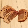natural Healthcare Combs Take it with you Portable Mahogany comb practical Massage comb Anti-static Wooden comb America comb