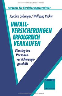 【预售】Unfallversicherungen Erfolgreich Verkaufen: Ei...