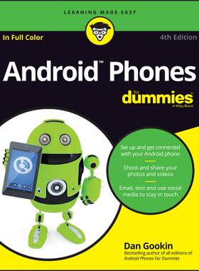 【预订】Android Phones for Dummies, 4/e