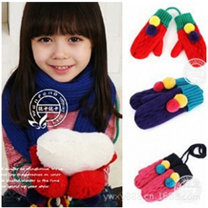 Gants pour enfants en de laine - Ref 2145638 Image 1