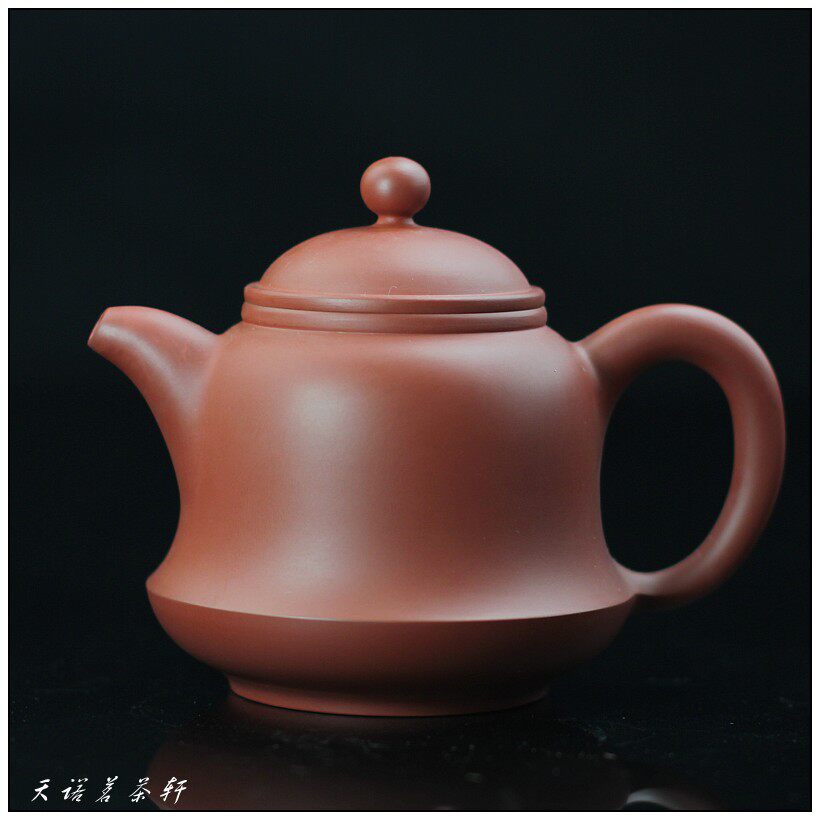 潮州传统工夫茶 邱桂林制 畅饮壶 手拉胚全手工㊣潮州朱泥手拉壶