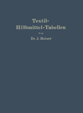 【预订】Textil-Hilfsmittel-Tabellen: Insbeso...