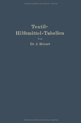 【预订】Textil-Hilfsmittel-Tabellen: Insbeso...