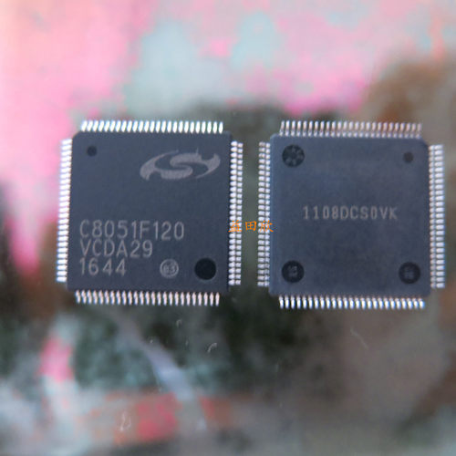 正品  C8051F120 C8051F120-GQR C8051F120-GQ QFP100 -MCU 现货
