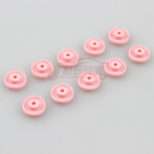 每包10粒装 自制田宫四驱车改装 斜齿 齿轮冠齿 94691 配件