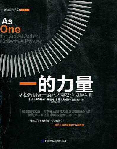 一的力量-从松散到合一的八大突破性法则 梅尔达德·巴格海 上海财经大学出版社 企业管理 书籍