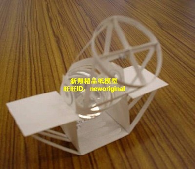 射电望远镜阵列 球面射电望远镜 太空望远镜 太空天文台 模型