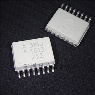 全新原装 HCPL-316J SOP-16 A316J IGBT驱动光耦 HCPL316J 现货