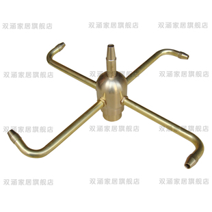 1寸DN25 全铜 1寸半DN40 喷泉喷头 水景景观 旋转喷头 兰花喷头