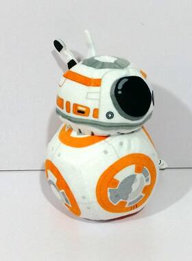 星球大战bb-8机器人毛绒玩具公仔