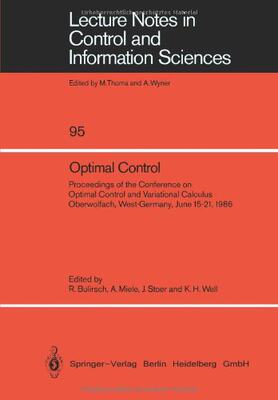 【预订】Optimal Control: Proceedings of the ...