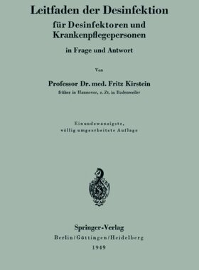 【预订】Leitfaden Der Desinfektion Fur Desin...