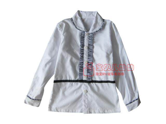 Chemise fille à manche longue - Ref 2086515 Image 1