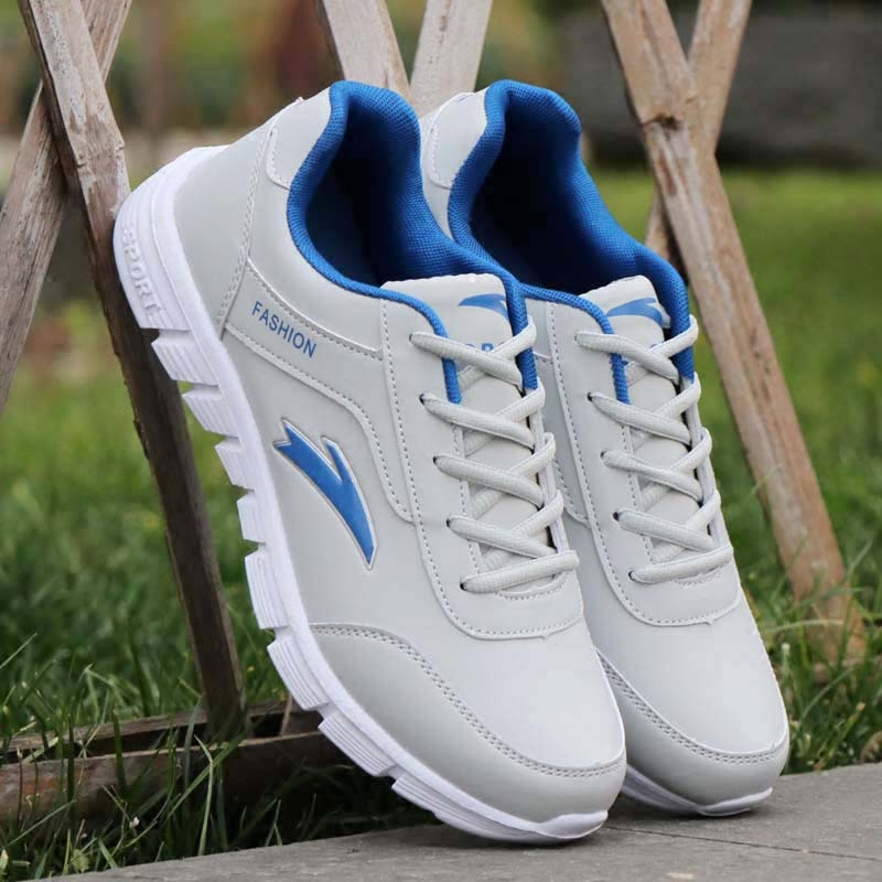 男皮面鞋春夏季男鞋耐磨休闲防水男防滑运动潮鞋轻便46码跑步鞋子|msdalam kategori Kasut lelaki popular, kasut kanvas - dari Buy2taobao.com untuk memberikan perkhidmatan ejen Taobao profesional membeli