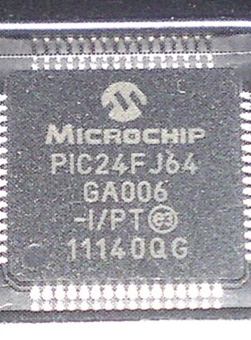 PIC24FJ64GA006-I/PT PIC24FJ64GA106-I/PT TQFP64 原装正品