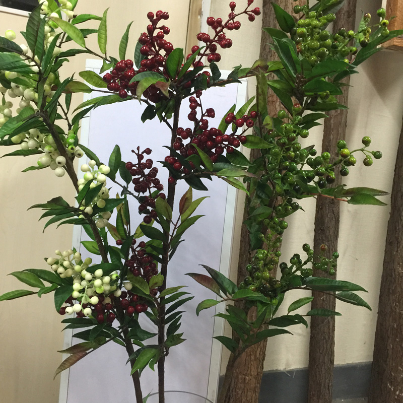 假花落地长枝冬花材仿真花