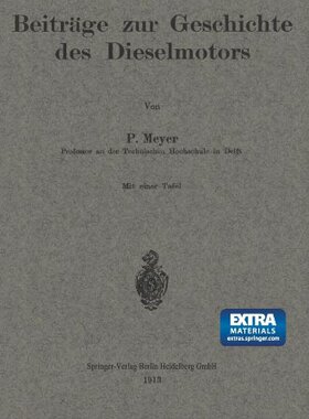 【预订】Beitrage Zur Geschichte Des Dieselmotors