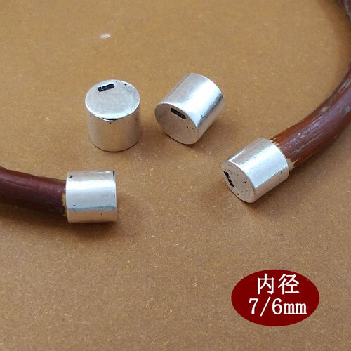 纯银光面鸡血藤手镯套头diy配件