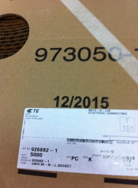 926882-1 泰科/安普 TE/AMP 连接器端子 镀锡插针 进口原装正品