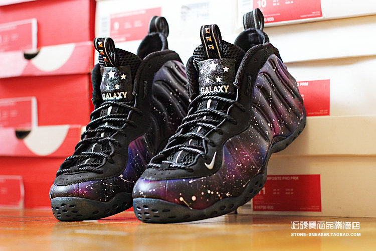 STY custom 喷泡定制 Air Foamposite One 银河星云 星空主题