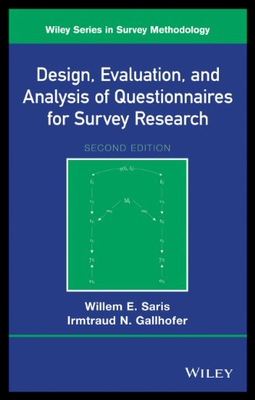【预售】Design, Evaluation, and Analysis of Questionnaire