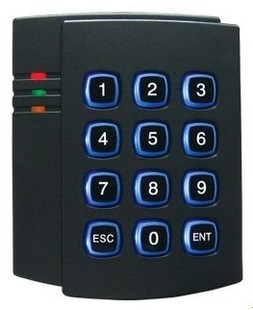 RS232门禁读卡器 键盘门禁读头 ID卡 IC卡232密码 串口密码 读卡器