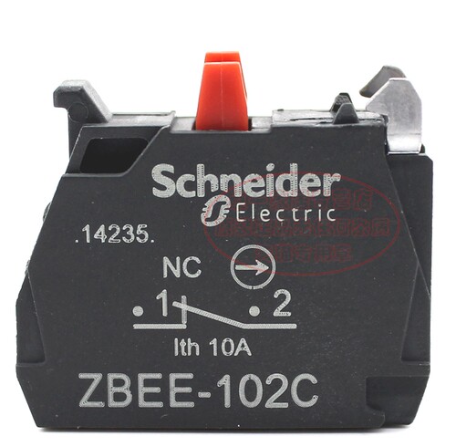 原厂施耐德(上海) 按钮开关 常闭触头模块 ZBEE-102C ZBEE102C