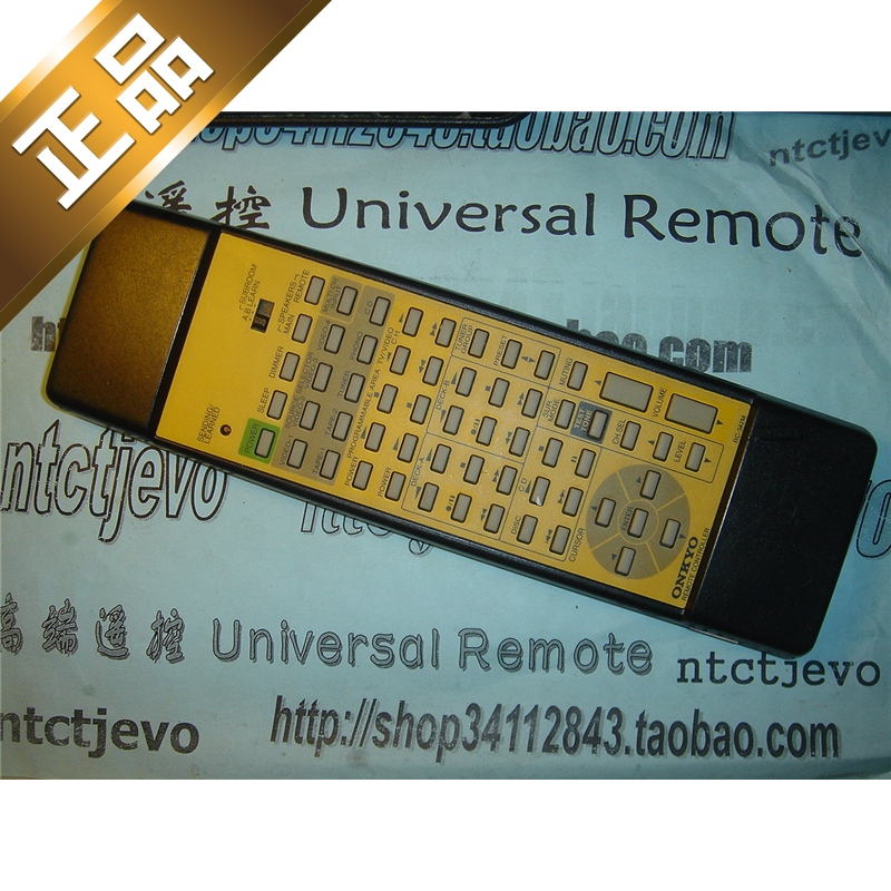 !安桥ONKYO功放原装学习型遥控器龘RC-342M原配TX-SV646 TX-SV656