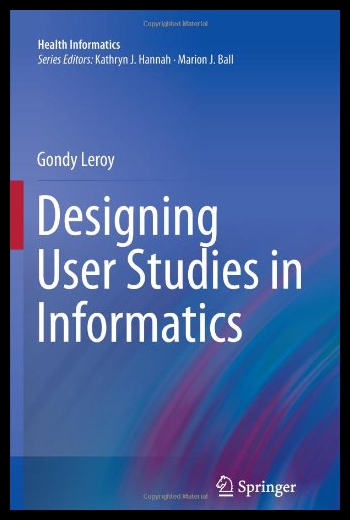 【预售】Designing User Studies in Informatics