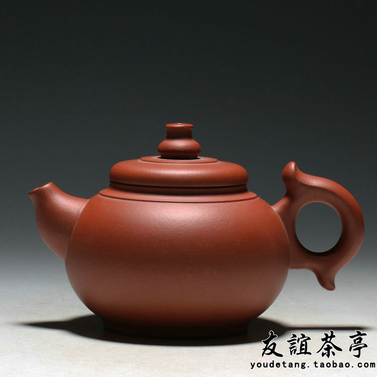 宜兴紫砂壶工艺师/陈福新/全手工制作/润缘茶壶