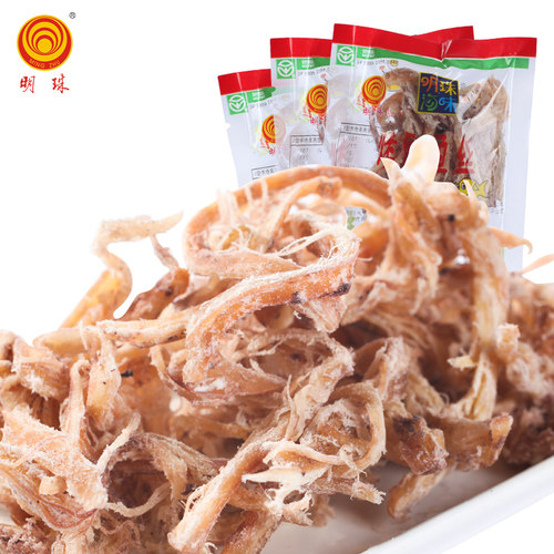 明珠鱿鱼丝特产鱿鱼干即食零食
