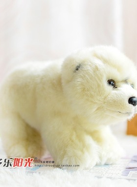 （现货+包邮）仿真柯莫德熊白灵熊kermode bear毛绒玩具公仔