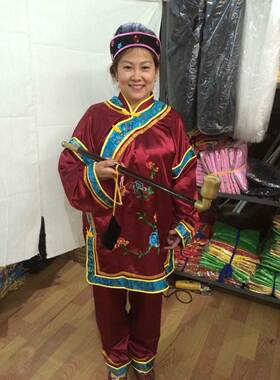 戏剧媒婆服装媒婆演出服装地主婆服装媒婆衣服老太太丑婆服装