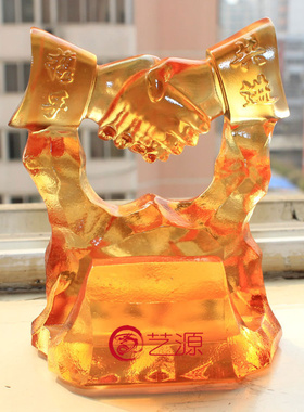 琉璃商务礼品同事风客户名片夹