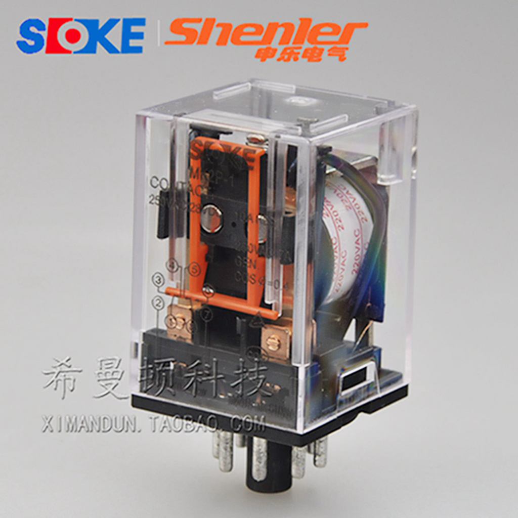 继电器MK2P-1DC24V机床控制八脚