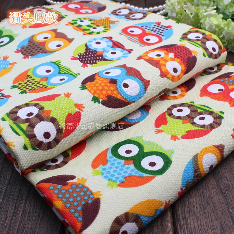 Selling Cartoon pure cotton canvas cloth Pillows tablecloth curtain Fabric cotton cloth Linen sofa Fabricin the Home Fabric , Cloth/Fabric/Manual diy Cloth fabric  category - from Buy2taobao.com to provide professional Taobao agent buy service
