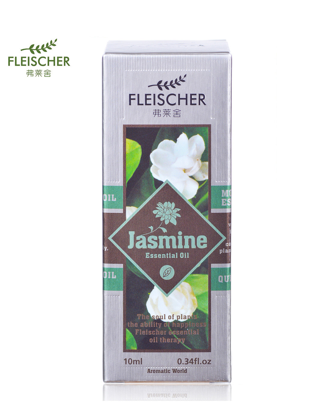 [新疆纯天然植物特产店 奥斯曼美丽开纳娇茹西娜地毯挂毯乐器铜器复方精油]包邮正品 弗莱舍茉莉单方精油10ml月销量0件仅售228元