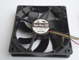 9S1212P4F05原装 4线PWM调速 正品 0.19A 超静音风扇 DC12V 三洋
