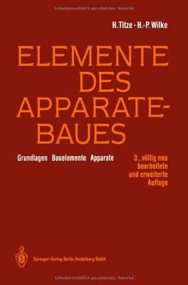 【预订】Elemente Des Apparatebaues: Grundlag...