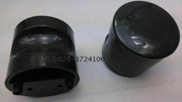 特价卫生间门把手配件 公共厕所木板专用圆型50凹型圆塑料拉手