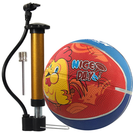 儿童3号篮球喜羊羊橡胶球皮球，男女宝宝充气小皮，拍球幼儿园专用