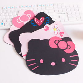可爱Hello kitty卡通防滑鼠标垫 创意可爱橡胶布面女生游戏鼠标垫