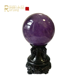 乌拉圭紫水晶球摆件