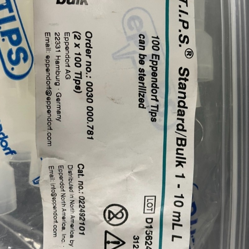 议价艾本德10毫升加长移液器吸头移液枪枪头1-10ml 00300000.781