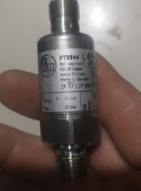 议价ifm易福门PT3544压力传感器变送器德国实物拍摄拍议价
