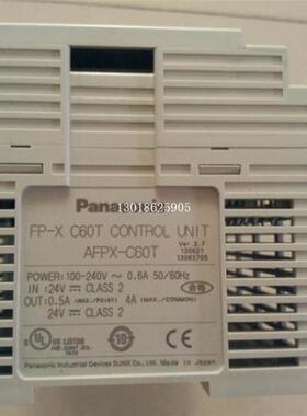 议价FP-XC60R/T AFPX-C60R/T FPXC60R/T PLC99成新质保一年