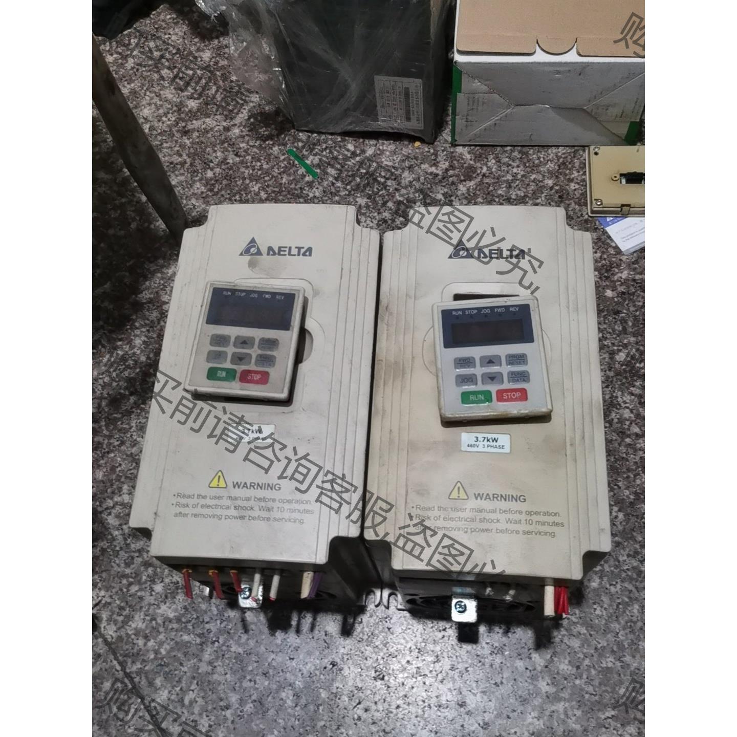 议价台达m系列变频器 380v3.7kw 400元一台 有两 拍前询价