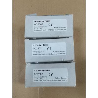 议价易福门AC2502输入输模组箱说齐全编码一致