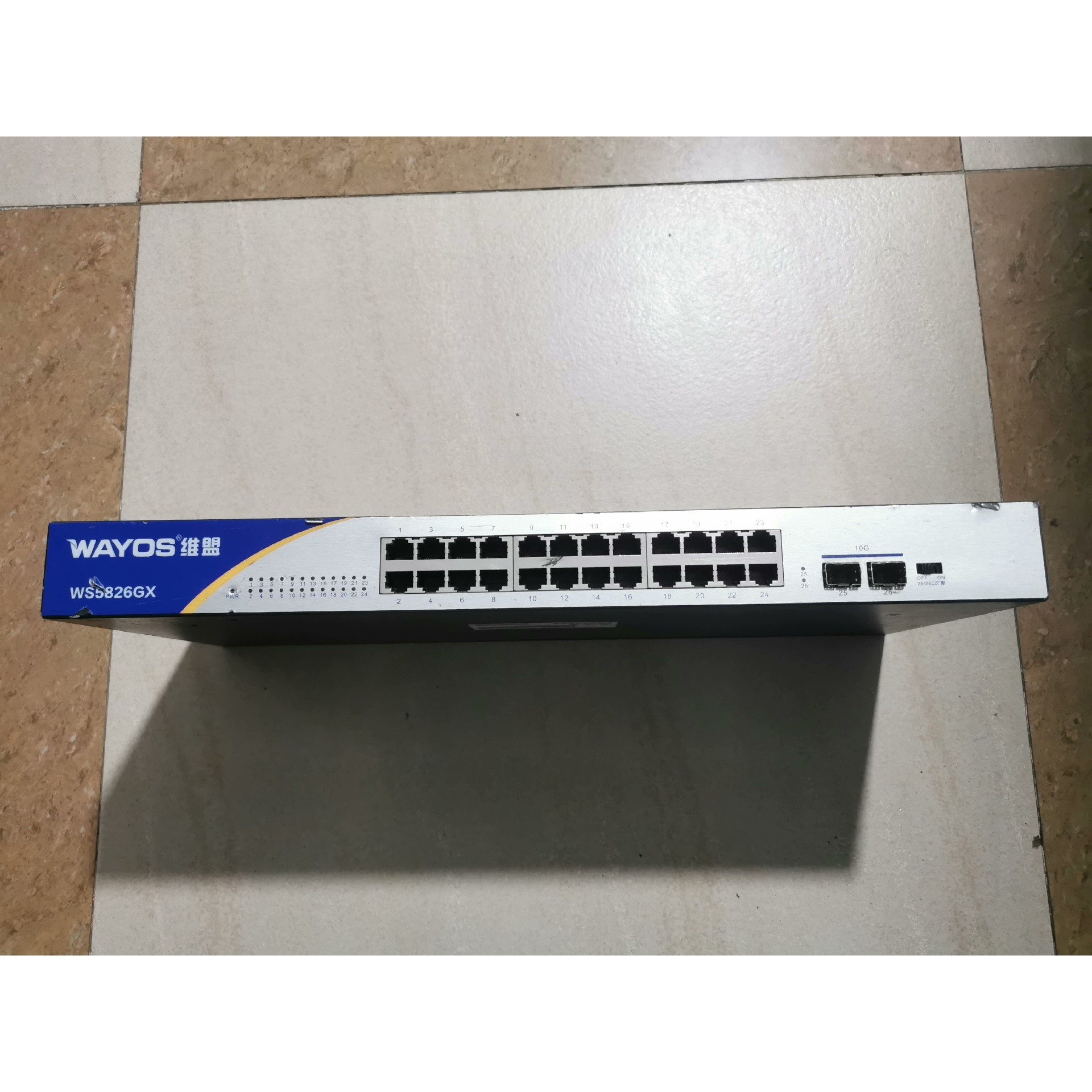 议价维盟WS5826GX WAYOS WS5826GX万兆交换机