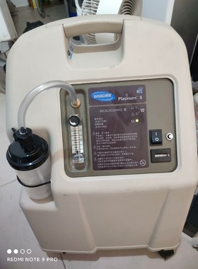 议价英维康INVACARE氧气机5L,机器通电工作 ,用了几